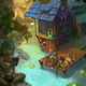 Image for article titled This is Who We Thank For Bastion's Gorgeous Art